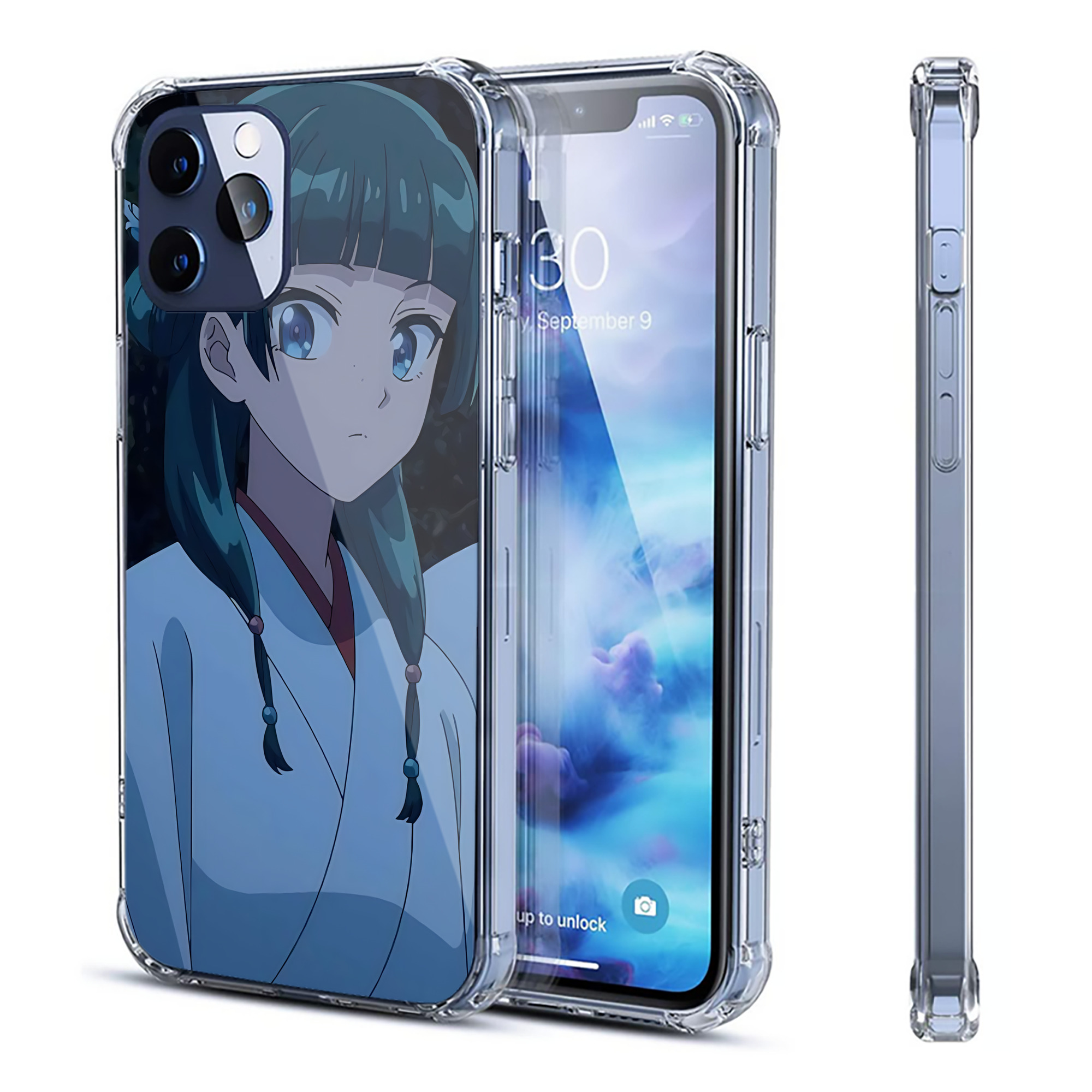 （画像用） 薬屋のひとりごと The Apothecary Diaries 【iPhone 12シリーズ対応】透明スマホケース（クリアソフトケース）
